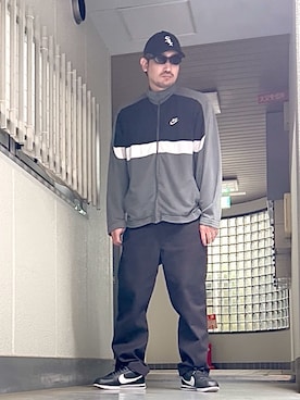 「アイテム（ジャージ）」を使った、たくみみみさん（メンズ・180cm）の秋コーディネート