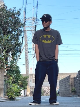 「40代ファッション」｜たくみみみさん（メンズ・180cm）の夏コーディネート