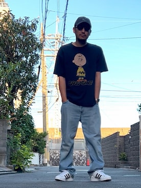 「アイテム（シューズ）」を使った、たくみみみさん（メンズ・180cm・40代）の夏コーディネート