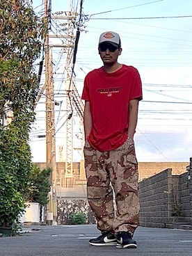 「アイテム（パンツ）」を使った、たくみみみさん（メンズ・180cm・40代）の夏コーディネート