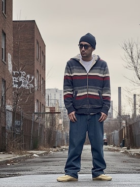 「アイテム（その他アウター）」を使った、たくみみみさん（メンズ・180cm）の秋コーディネート