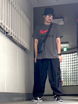 「アイテム（デジタル腕時計）」を使った、たくみみみさん（メンズ・180cm・40代）の夏コーディネート