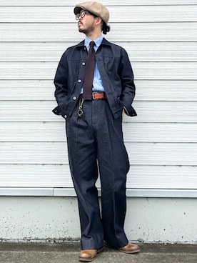 加藤さん(メンズ・166cm)の秋コーディネート