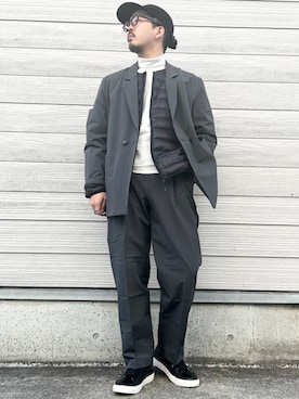 加藤さん（メンズ・166cm）の冬コーディネート