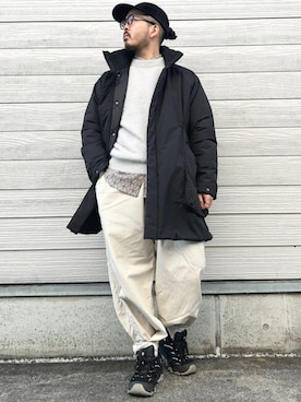 加藤さん(メンズ・166cm)の冬コーディネート