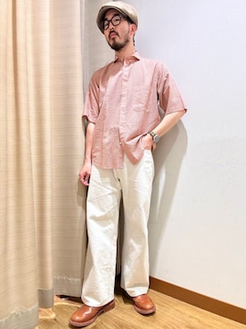 加藤さん(メンズ・166cm)の夏コーディネート