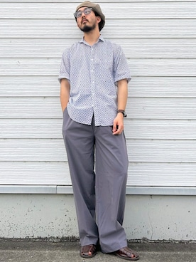 加藤さん(メンズ・166cm)の春コーディネート