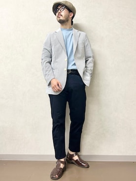 加藤さん（メンズ・166cm）の夏コーディネート