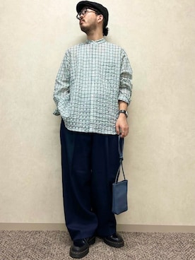 加藤さん(メンズ・166cm)の夏コーディネート