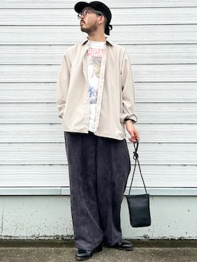 加藤さん(メンズ・166cm)の秋コーディネート
