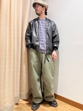 加藤さん(メンズ・166cm)の春コーディネート