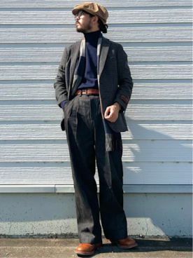 加藤さん(メンズ・166cm)の秋コーディネート