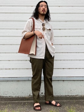 加藤さん（メンズ・166cm）の夏コーディネート