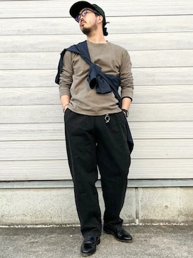 加藤さん(メンズ・166cm)の冬コーディネート
