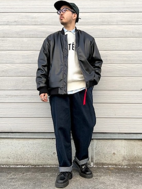 加藤さん(メンズ・166cm)の春コーディネート