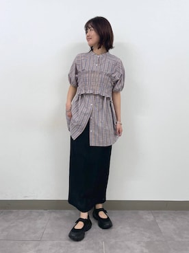 nanamiさん（レディース・164cm）の夏コーディネート