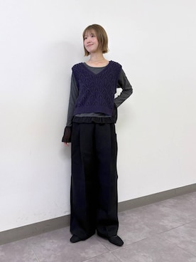 nanamiさん(レディース・164cm)の冬コーディネート