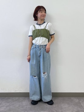 nanamiさん（レディース・164cm）の夏コーディネート