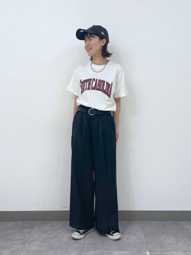 nanamiさん（レディース・164cm）の夏コーディネート