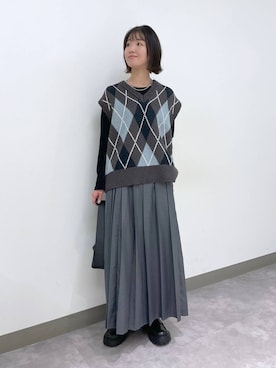 nanamiさん（レディース・164cm）の冬コーディネート