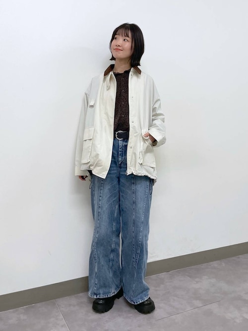 ブラウス シャツ 袖リボン/レオパードルーズシャツ レディース RAGEBLUE ブラウス シャツ 袖リボン/レオパードルーズシャツ