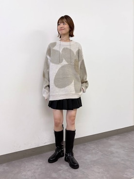 「RAGEBLUE（レイジブルー）のアイテム（Tシャツ/カットソー）」を使った、nanamiさん（レディース・164cm）の秋コーディネート