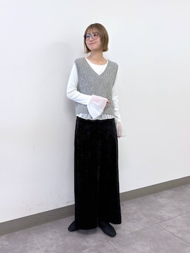 nanamiさん(レディース・164cm)の冬コーディネート