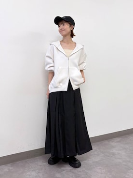 「RAGEBLUE（レイジブルー）のアイテム（帽子）」を使った、nanamiさん（レディース・164cm）の秋コーディネート