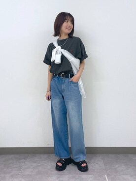 nanamiさん（レディース・164cm）の夏コーディネート