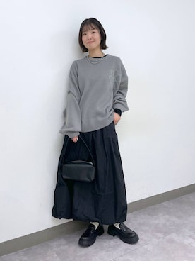 nanamiさん（レディース・164cm）の冬コーディネート