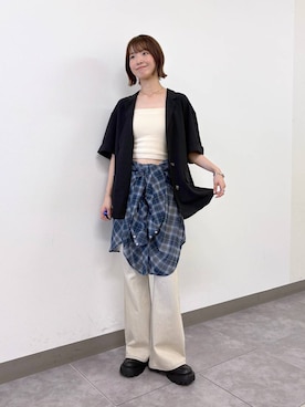 nanamiさん（レディース・164cm）の夏コーディネート