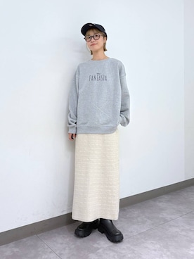 「アイテム（メガネ）」を使った、nanamiさん（レディース・164cm・20代）の秋コーディネート