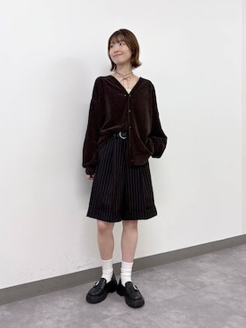 「骨格ウェーブ」｜nanamiさん（レディース・164cm・20代）の秋コーディネート