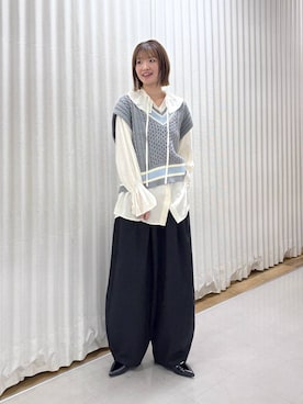 nanamiさん（レディース・164cm）の春コーディネート