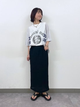 nanamiさん（レディース・164cm）の夏コーディネート