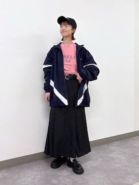 「アイテム（ブルゾン）」を使った、nanamiさん（レディース・164cm・20代）の秋コーディネート