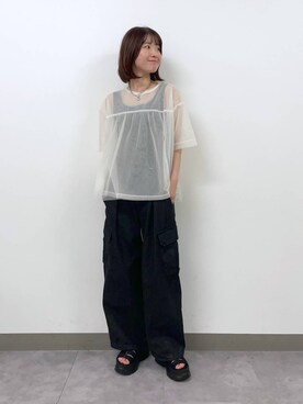 nanamiさん（レディース・164cm）の夏コーディネート