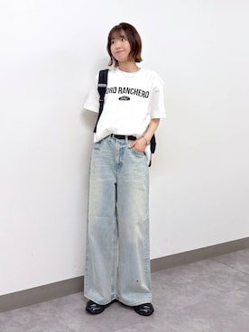 「OUTDOOR PRODUCTS（アウトドアプロダクツ）のアイテム（バックパック/リュック）」を使った、nanamiさん（レディース・164cm）の春コーディネート