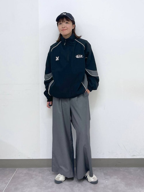 WEB限定＞SET-UP/テーラードショートジャケット×ワイドフレア