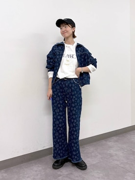 「アイテム（ネックレス）」を使った、nanamiさん（レディース・164cm・20代）の秋コーディネート