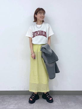 nanamiさん（レディース・164cm）の夏コーディネート