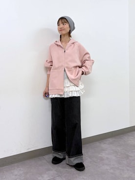 「アイテム（キャミソール）」を使った、nanamiさん（レディース・164cm・20代）の秋コーディネート