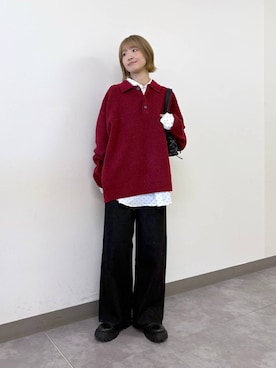 「RAGEBLUE」｜nanamiさん（レディース・164cm）の冬コーディネート