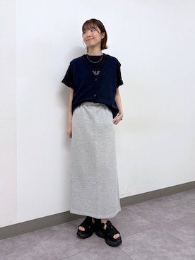 「アイテム（スカート）」を使った、nanamiさん（レディース・164cm・20代）の春コーディネート