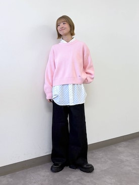 「RAGEBLUE」｜nanamiさん（レディース・164cm）の冬コーディネート