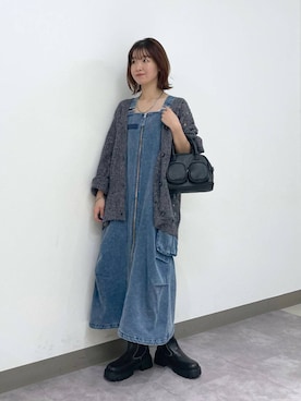「アイテム（ワンピース/ドレス）」を使った、nanamiさん（レディース・164cm・20代）の秋コーディネート