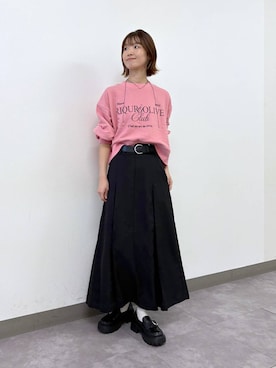 「RAGEBLUE（レイジブルー）のアイテム（アクセサリー）」を使った、nanamiさん（レディース・164cm）の秋コーディネート