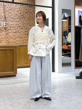 「RAGEBLUE（レイジブルー）のアイテム（ジャケット/アウター）」を使った、nanamiさん（レディース・164cm）の春コーディネート