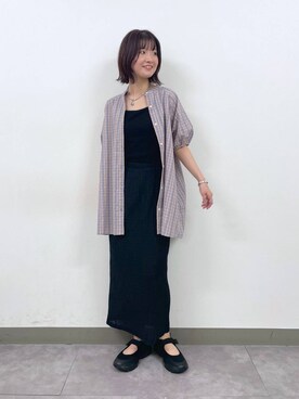 nanamiさん（レディース・164cm）の夏コーディネート