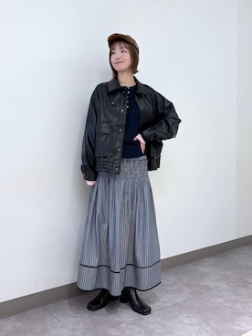 nanamiさん（レディース・164cm）の冬コーディネート